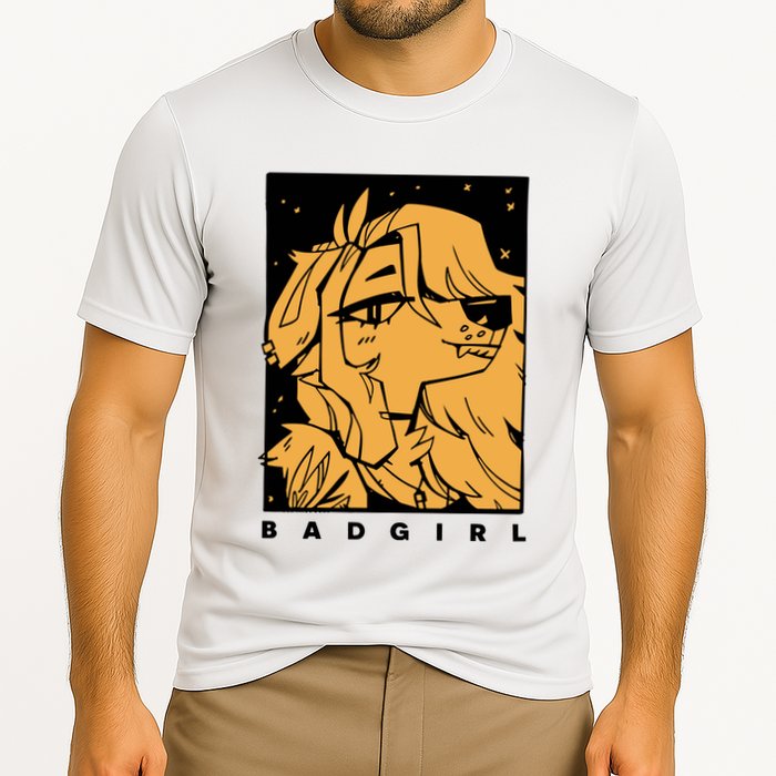 Double Dog Bad Girl Cooling Performance Crew T-Shirt
