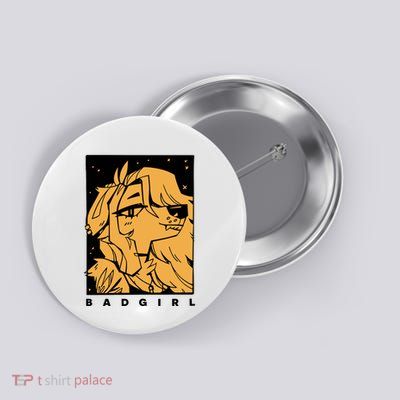 Double Dog Bad Girl Button