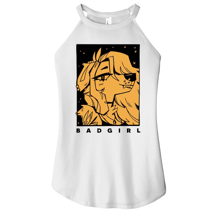 Double Dog Bad Girl Women's Perfect Tri Rocker Tank