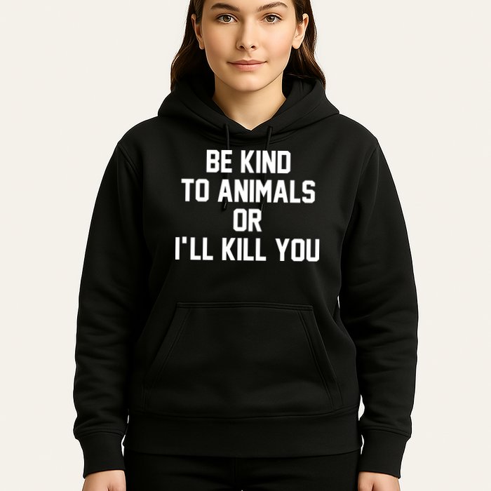 Doris Day Be Kind To Animals Hoodie