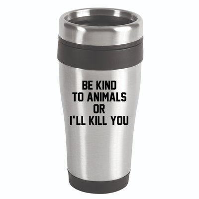 Doris Day Be Kind To Animals 16oz Travel Tumbler