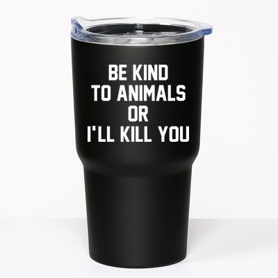 Doris Day Be Kind To Animals Tumbler