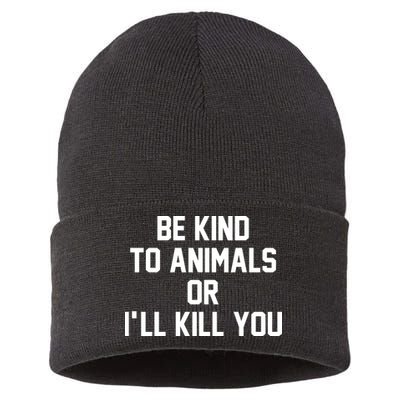 Doris Day Be Kind To Animals Sustainable Knit Beanie