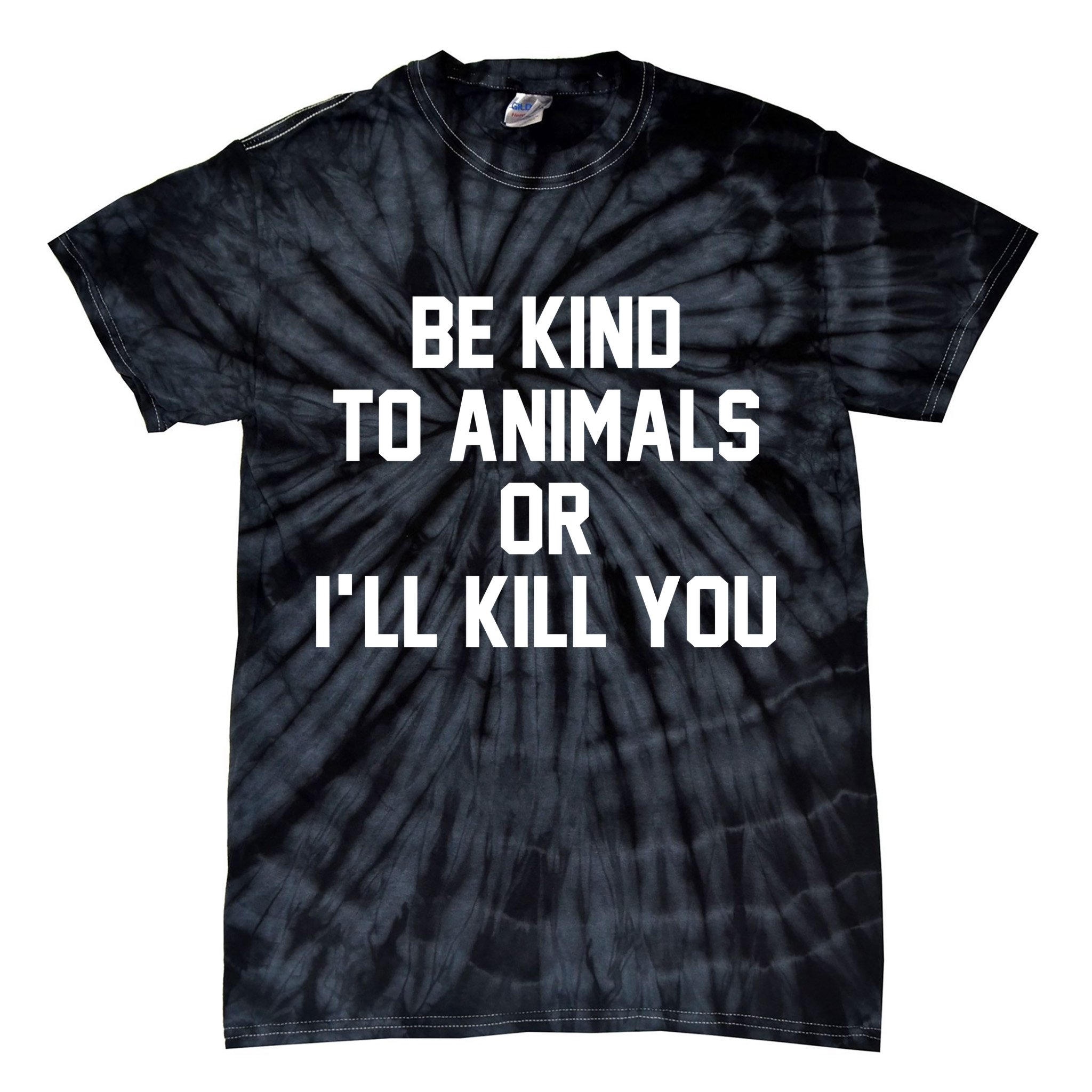Doris Day Be Kind To Animals Tie-Dye T-Shirt