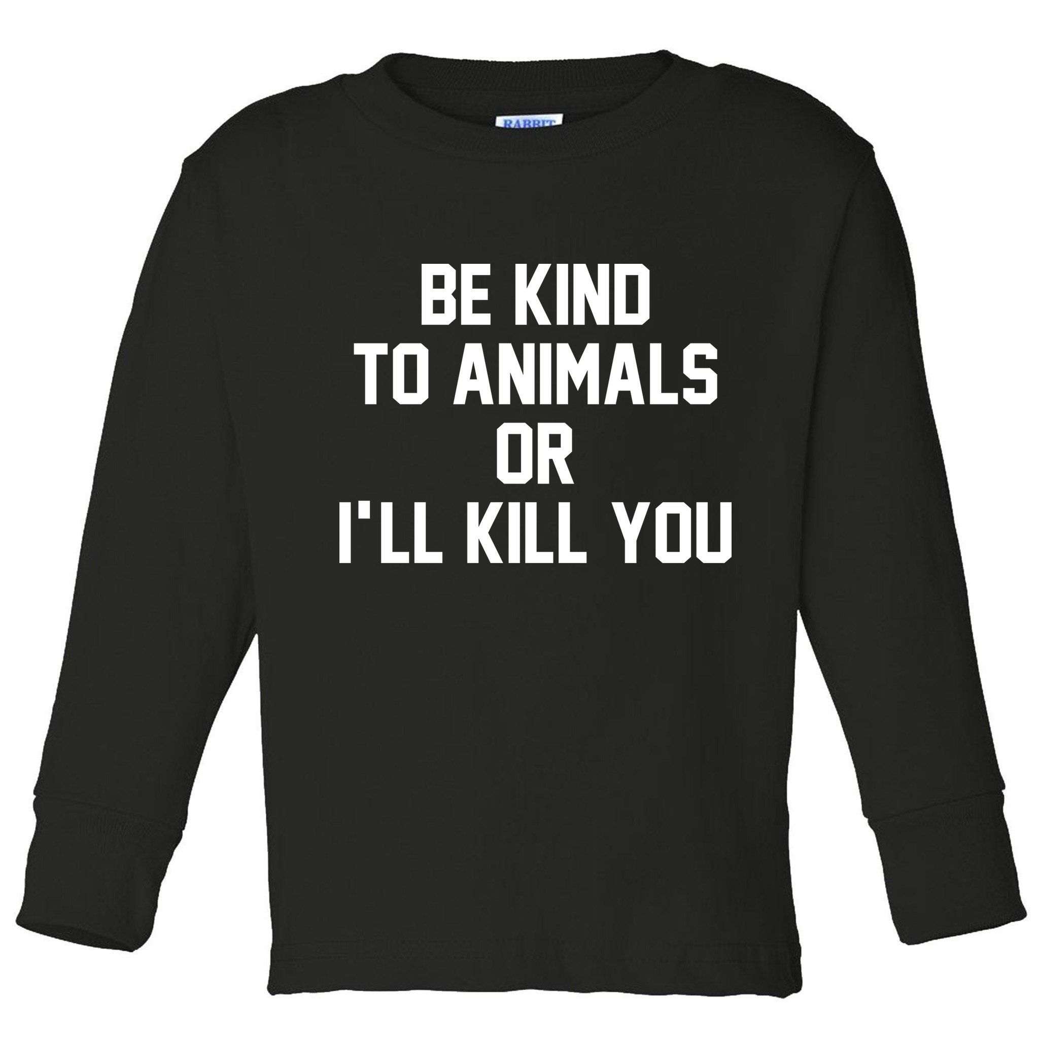 Doris Day Be Kind To Animals Toddler Long Sleeve Shirt