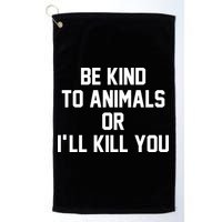 Doris Day Be Kind To Animals Golf Towel