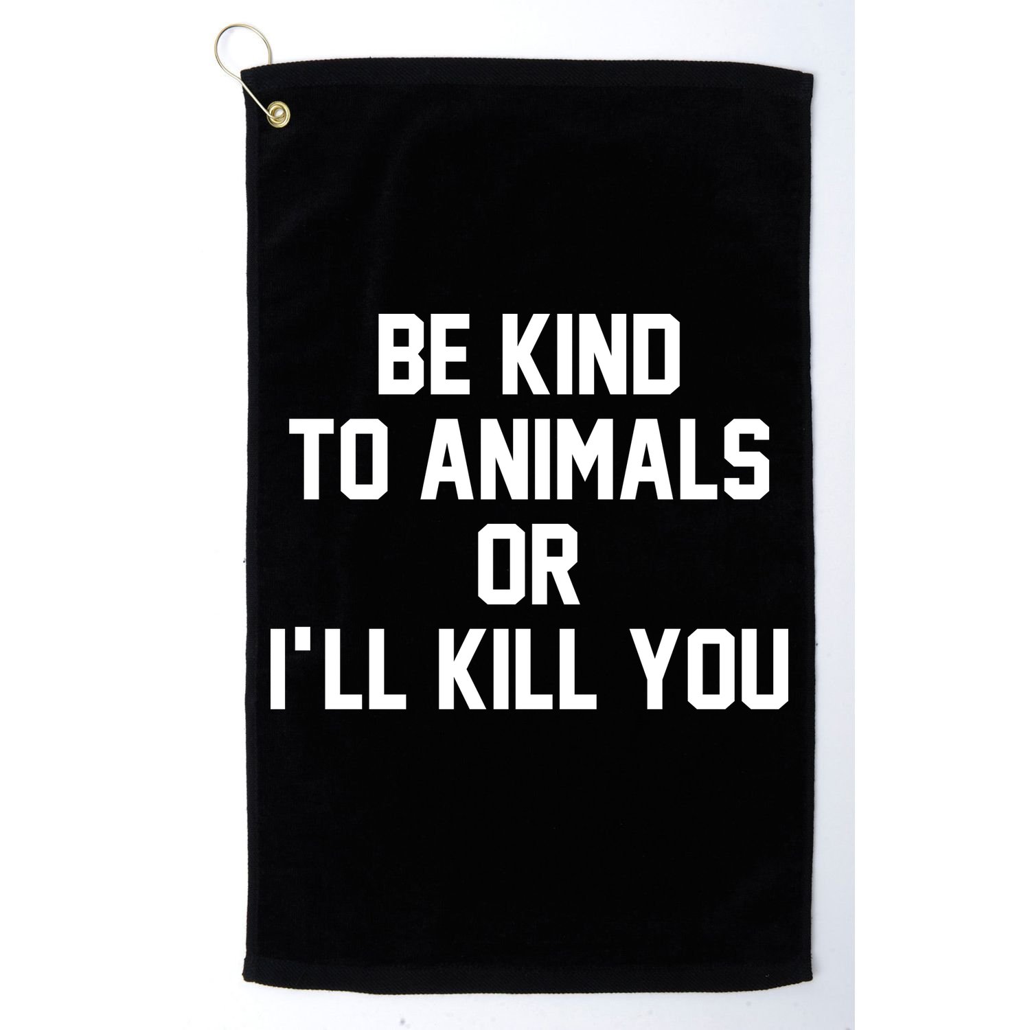 Doris Day Be Kind To Animals Golf Towel