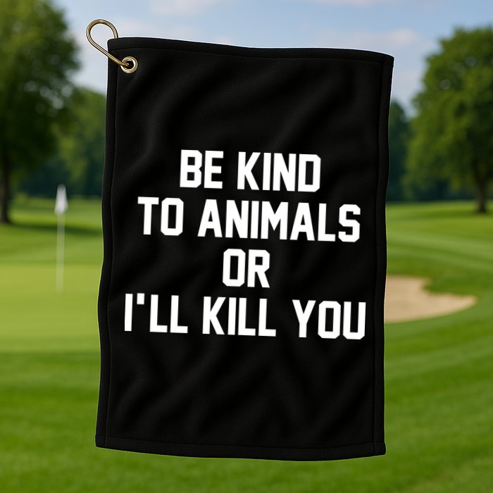 Doris Day Be Kind To Animals Golf Towel