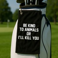 Doris Day Be Kind To Animals Golf Towel