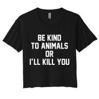 Doris Day Be Kind To Animals Crop Top