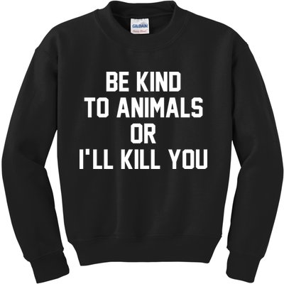 Doris Day Be Kind To Animals Kids Sweatshirt