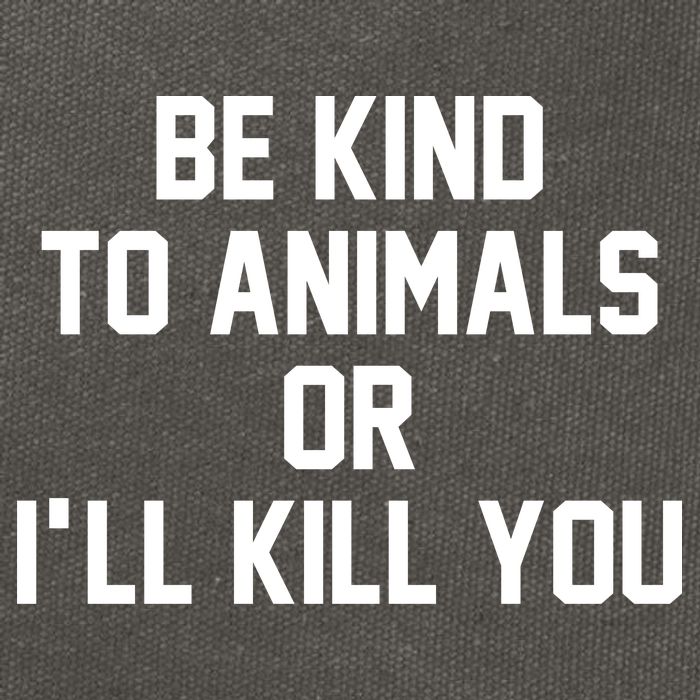Doris Day Be Kind To Animals Cotton Canvas Backpack