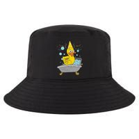 Duckling Duckie Bath Toy Ducky Rubber Duck Cool Comfort Performance Bucket Hat
