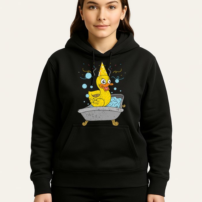 Duckling Duckie Bath Toy Ducky Rubber Duck Hoodie