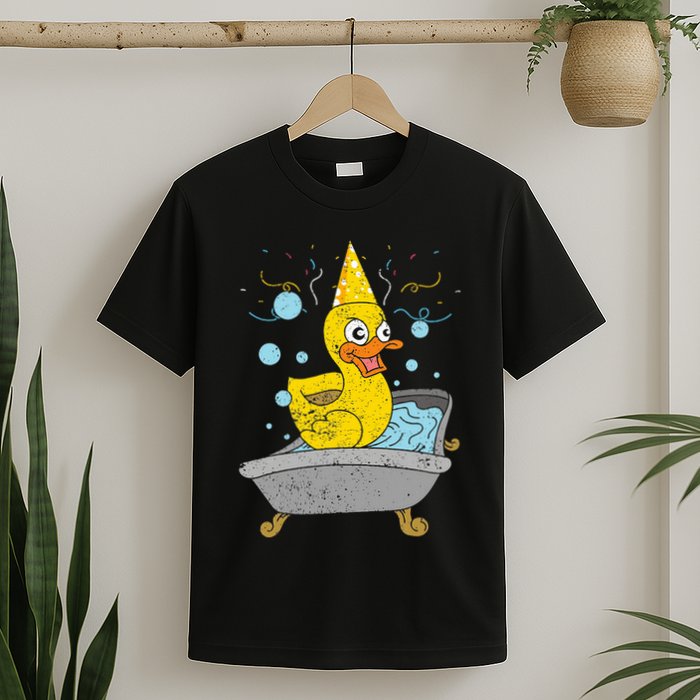 Duckling Duckie Bath Toy Ducky Rubber Duck T-Shirt