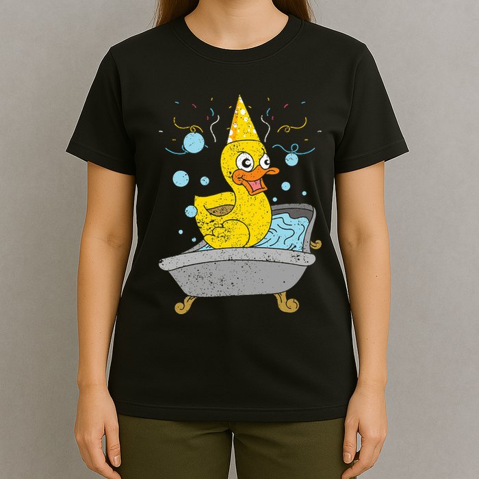 Duckling Duckie Bath Toy Ducky Rubber Duck T-Shirt