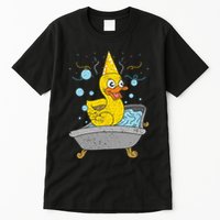 Duckling Duckie Bath Toy Ducky Rubber Duck Tall T-Shirt