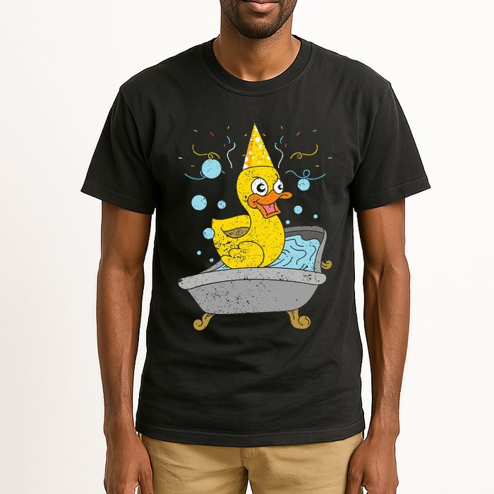 Duckling Duckie Bath Toy Ducky Rubber Duck Tall T-Shirt