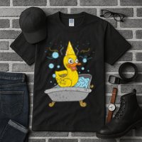 Duckling Duckie Bath Toy Ducky Rubber Duck Tall T-Shirt