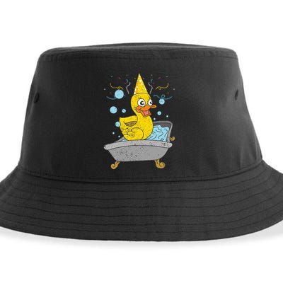 Duckling Duckie Bath Toy Ducky Rubber Duck Sustainable Bucket Hat