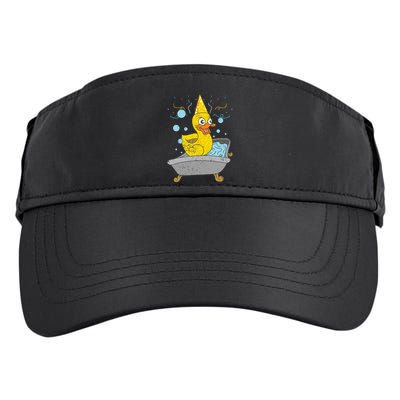 Duckling Duckie Bath Toy Ducky Rubber Duck Adult Drive Performance Visor