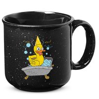 Duckling Duckie Bath Toy Ducky Rubber Duck 15oz Campfire Ceramic Mug