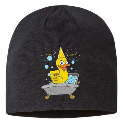 Duckling Duckie Bath Toy Ducky Rubber Duck Sustainable Beanie