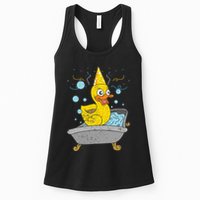 Duckling Duckie Bath Toy Ducky Rubber Duck Womens Tank Top