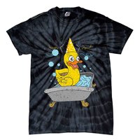 Duckling Duckie Bath Toy Ducky Rubber Duck Tie-Dye T-Shirt