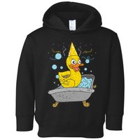 Duckling Duckie Bath Toy Ducky Rubber Duck Toddler Hoodie
