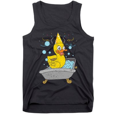Duckling Duckie Bath Toy Ducky Rubber Duck Tank Top