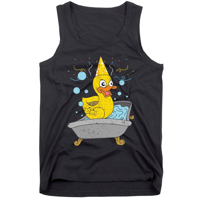 Duckling Duckie Bath Toy Ducky Rubber Duck Tank Top