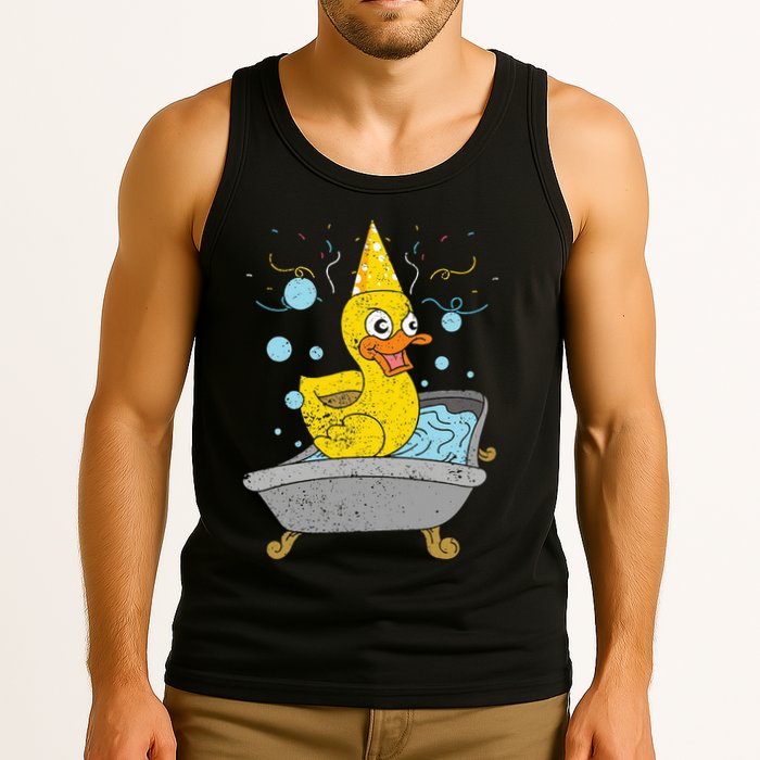 Duckling Duckie Bath Toy Ducky Rubber Duck Tank Top