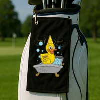 Duckling Duckie Bath Toy Ducky Rubber Duck Golf Towel