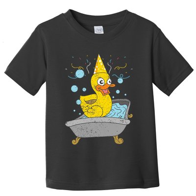 Duckling Duckie Bath Toy Ducky Rubber Duck Toddler T-Shirt