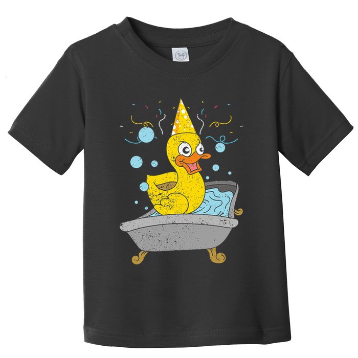 Duckling Duckie Bath Toy Ducky Rubber Duck Toddler T-Shirt
