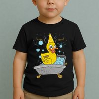 Duckling Duckie Bath Toy Ducky Rubber Duck Toddler T-Shirt