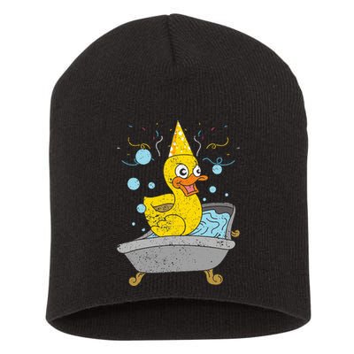Duckling Duckie Bath Toy Ducky Rubber Duck Short Acrylic Beanie