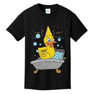 Duckling Duckie Bath Toy Ducky Rubber Duck Kids T-Shirt