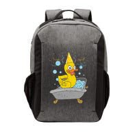 Duckling Duckie Bath Toy Ducky Rubber Duck Vector Backpack