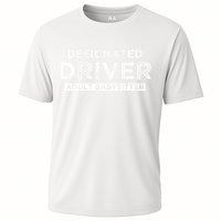 Designated Driver – Babysitting Funny Adult Babysitter Cooling Performance Crew T-Shirt