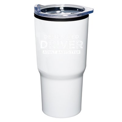 Designated Driver – Babysitting Funny Adult Babysitter Tumbler