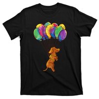 Dachshund Dog Balloons Pet T-Shirt