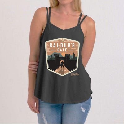 Dungeons Dragons Baldurs Gate Forgotten Realms Women's Strappy Tank