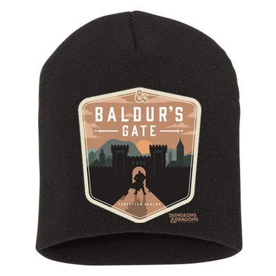 Dungeons Dragons Baldurs Gate Forgotten Realms Short Acrylic Beanie