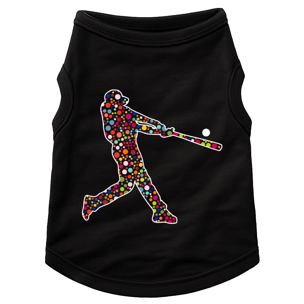 Dot Day Baseball Player Swing Doggie Tank