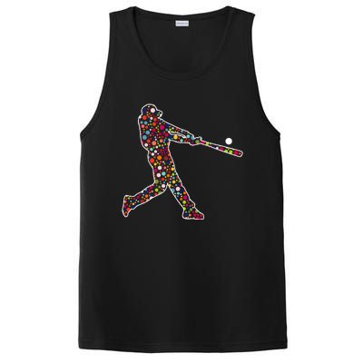 Dot Day Baseball Player Swing PosiCharge Competitor Tank