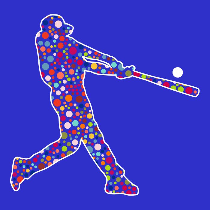 Dot Day Baseball Player Swing Apron