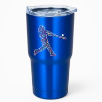 Dot Day Baseball Player Swing Tumbler