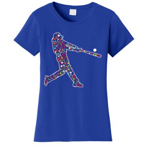 Dot Day Baseball Player Swing Women's T-Shirt